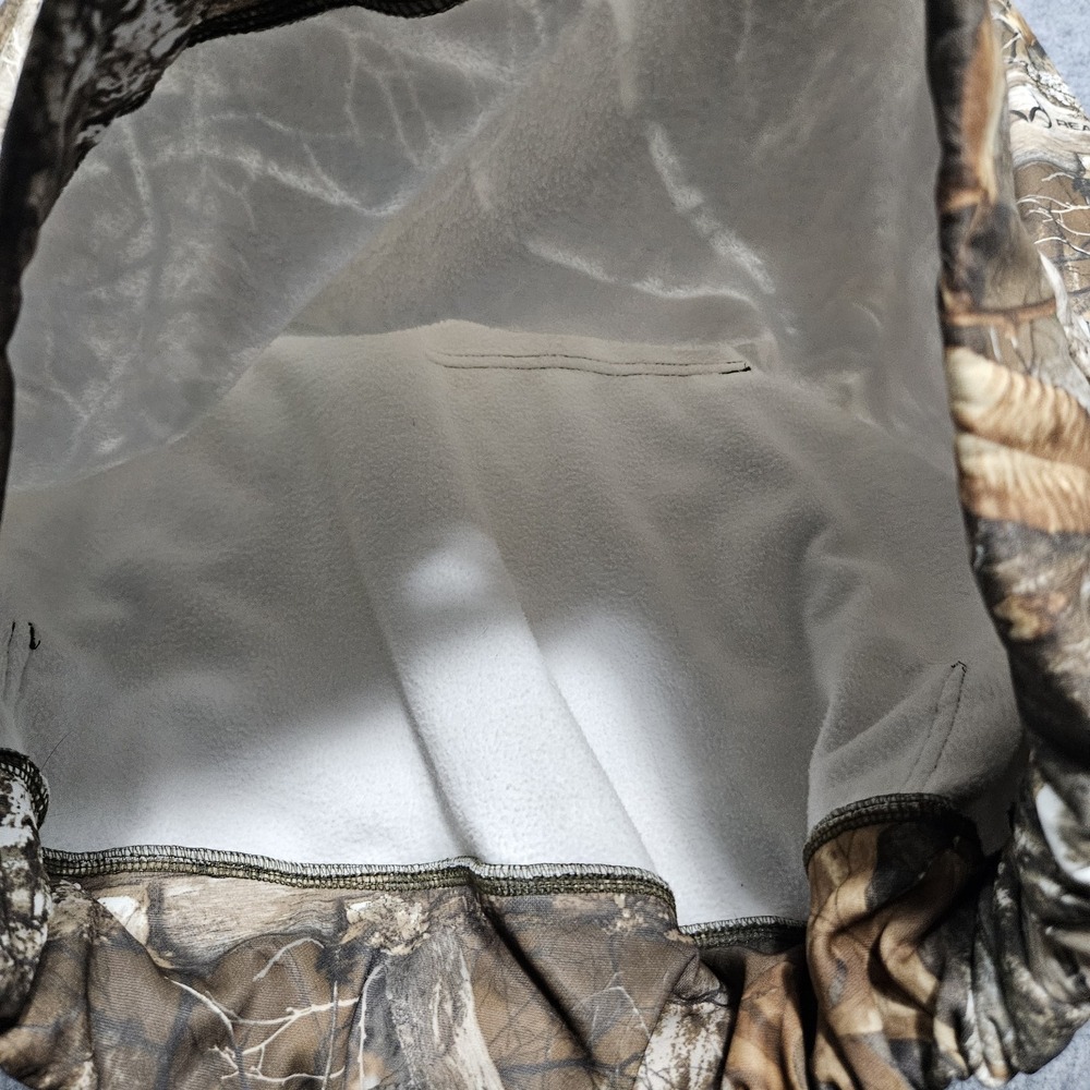 Non-Typical by Drake Camo Fleece Hoodie‎ Mossy Oak Bottom Land Mens Medium - Picture 8 of 10